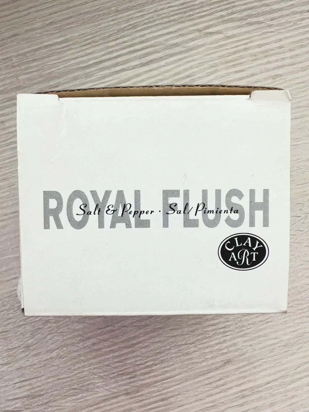 Kitschy Royal Flush Salt & Pepper Shakers